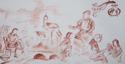 Aquarelle Lucien Linget