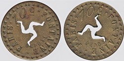 Jeton à consommer - 10 centimes
