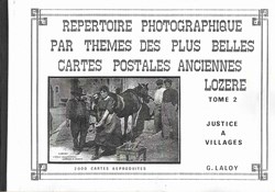 1999 - Répertoire photographique cartes postales de Lozère t. II