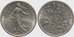 F-198 - Roty - 1/2 fr. - 1965