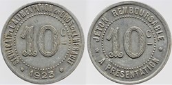 34 - Herault - S.A. - 10 centimes 1923