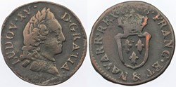 Dy 1698 - Louis XV - Liard - 1768 Aix