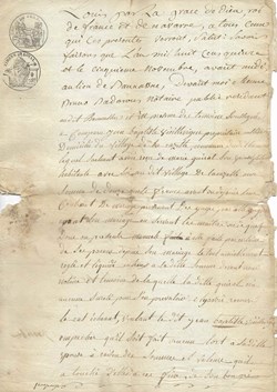 1815 - Reconnaissances, créances, hypothèque,...