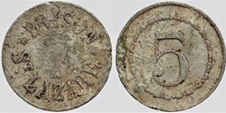 75 - Paris - Prison St Lazare - 5 centimes