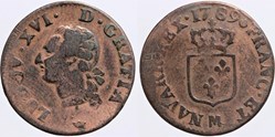 R-01 - Louis XVI - Liard - 1789, Toulouse