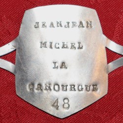 Plaque de vélo, la Canourgue