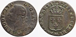 Dy 1714 - Louis XVI - Sol - 1782, Metz