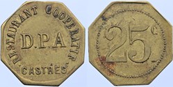 81 - Castres - 25 centimes