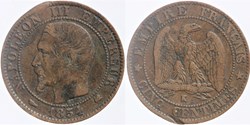 F-116 - Second Empire - 5 centimes - 1854 K