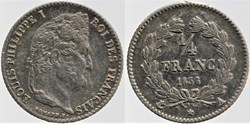 F-166 - Louis Philippe I - 1/4 franc - 1836 A