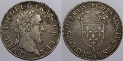 Dy 0989 - Henri II - Teston - 1553, Paris