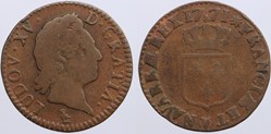 Dy 1700 - Louis XV - 1/2 sol - 1771, Troyes