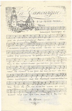 La Canourgue - à la petite patrie (chanson)