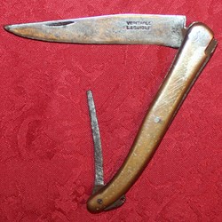 Véritable Laguiole, custom cuivre