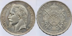 F-331 - Second Empire - 5 francs - 1867 A