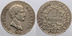 F-251 - Premier Empire - 2 francs - AN 14 Paris