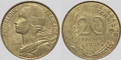 F-156 - Lagriffoul - 20 c. - 1997 coin bouché