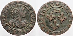 Dombes - Gaston - Double tournois - 1640