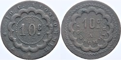 Jeton à consommer - 10 centimes