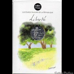 2014 - 10 euro Sempé - Liberté, printemps