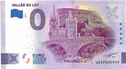 0 Euro souvenir - Vallée du Lot