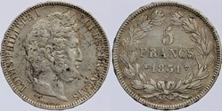F-320 - Louis Philippe I - 5 francs - 1831 W