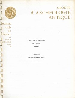 1963 - Chantier de vacances Lozère (à la Canourgue)