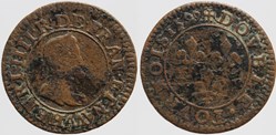 Dy 1273 - Henri IV - Double tournois - 1599, Paris