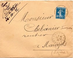 1925 - Cachets type B4