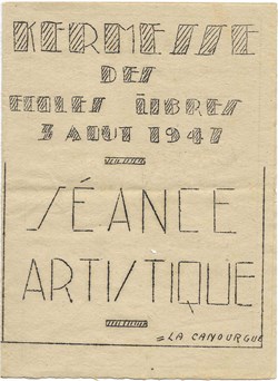 1947 - Programme de kermesse