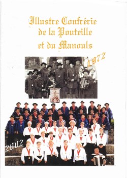2002 - Livret anniversaire confrérie de la Pouteille et du manouls