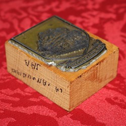 La Canourgue - Plaque d'imprimerie