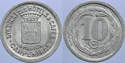 84 - Carpentras - 10 centimes