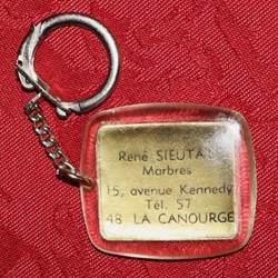 Porte-clefs, R. Sieutat