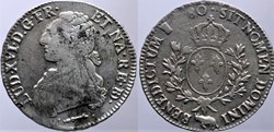 Dy 1708 - Louis XVI - Ecu - 1780, Pau