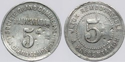 30 - La Grand-Combe - 5 centimes