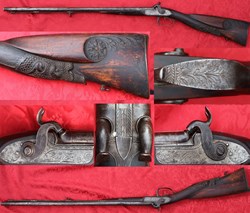Fusil de chasse à piston, Cessier à Rouen