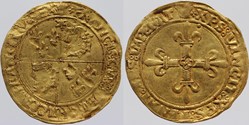 Dy 0782 - François Ier - Ecu d'or du Dauphiné - Crémieu