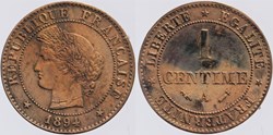 F-104 - Troisième République - Cérès - 1 c. - 1894 A