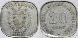 94 - Vincennes - 20 centimes