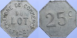 46 - Lot- 25 centimes