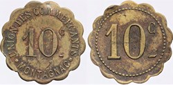 34 - Montagnac - 10 centimes