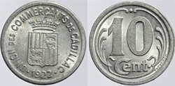 33 - Cadillac - 10 centimes