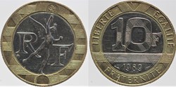 F-375 - Génie - 10 fr. - 1989 (13 can.)