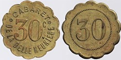 75 - Paris - Cabaret - 30 centimes