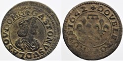 Dombes - Gaston - Double tournois - 1642