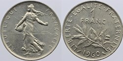 F-226 - Roty - 1 fr. - 1960 grand 0