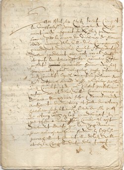 1635 - Concerne la chapelle de la trinité de l'église de la Canourgue