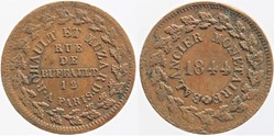 1844 - Louis Philippe I - Essai - 1844