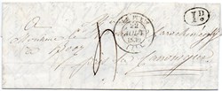 1839 - Cachet type 12 (recto)
